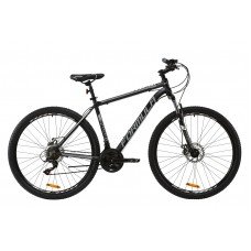 Велосипед 29" Formula THOR 1 0 2020 черно-серый с белым м OPS-FR-29-067