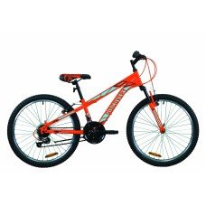 Велосипед 24" Discovery RIDER 2020 оранжево-синий OPS-DIS-24-199