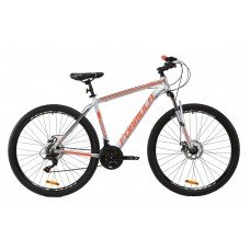 Велосипед 29" Formula THOR 1 0 2020 серебристо-черный с красным OPS-FR-29-066