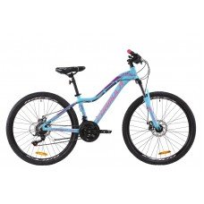 Велосипед 26" Formula MYSTIQUE 1 0 2020 перламутрово-голубой с розовым OPS-FR-26-358