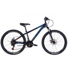 Велосипед 26" Discovery RIDER AM DD 2022 (темно-синий с оранжевым (м)) OPS-DIS-26-530