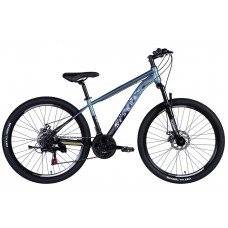 Велосипед ST 26'' SPACE-036 DD трещотка рама- " 2024 (серо-черный) OPS-SP-26-007