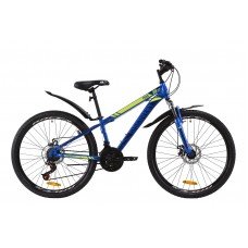 Велосипед 26" Discovery TREK DD 2020 синий OPS-DIS-26-277