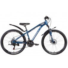 Велосипед ST 26" Formula DAKAR AM DD с крылом Pl 2022 (синий) OPS-FR-26-657