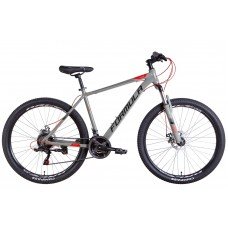 Велосипед AL 27.5" Formula THOR AM DD 2022 (серо-красный) OPS-FR-27.5-186