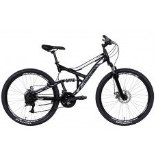 Велосипед ST 26" Discovery CANYON AM2 DD рама- 2022 (черно-белый с серым (м)) OPS-DIS-26-544
