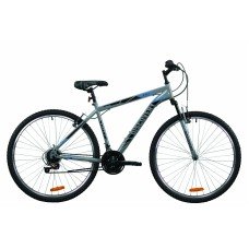 Велосипед 29" Discovery RIDER 2020 серо-черный с синим м OPS-DIS-29-072