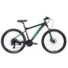 Велосипед 26" Formula F-1 HDD 2021 черно-зеленый м OPS-FR-26-527
