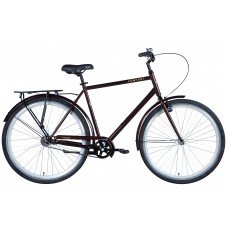Велосипед 28" Dorozhnik COMFORT MALE 2024 (коричневый) OPS-D-28-377