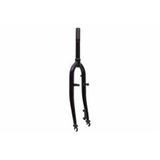 Вилка 28" ST1-1/8 жестк. шток-220мм disc/v-br под эксцентрик FSD (черный) FRK-28-254
