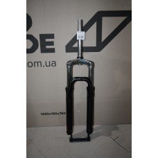Вилка 27.5" ST 1-1/8" AM disc шток-215мм (YS 768 matt) LIANJI LJ641 Discovery BASTION 2022 (повреждение ЛКП) (черно-красный (м)) FRK-27.5-305