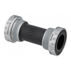 Каретка без валамм 68/70 под полую ось (Hollowtech II) SHIMANO BB-RS501 (серый с черным) BBS-035