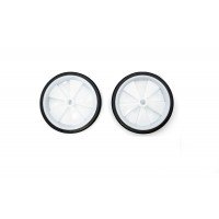 Опорные колеса Pl 12"-20 без кронштейна (черный с белым) WHS-025