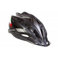 Шлем велосипедный с козырьком CIGNA WT-036 (Черный) HEAD-010