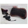 Массажная подушка MASSAGE PILLOW QY-8028 инфракрасный роликовий массажер для шеи и спины 8 массажных ролика
