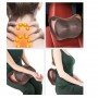 Массажная подушка MASSAGE PILLOW QY-8028 инфракрасный роликовий массажер для шеи и спины 8 массажных ролика