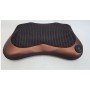 Массажная подушка MASSAGE PILLOW QY-8028 инфракрасный роликовий массажер для шеи и спины 8 массажных ролика