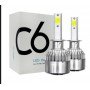 Комплект LED ламп C6 HeadLight H1 12v COB