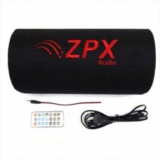 Автомобильный сабвуфер колонка в машину ZPX 5" Cm 500W с усилителем и Bluetooth Колонка в авто