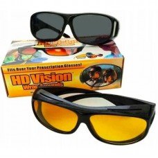 Антибликовые очки для водителя HD Vision 2 пары День + Ночь WJ10