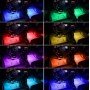 Автомобильная светодиодная декоративная подсветка RGB с приложением для телефона 6м EL1302