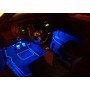 Cветодиодная RGB лента для подсветки салона автомобиля с пультом ДУ 4 шт по 18 лед ELITE LUX EL-1228