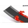 Молдинг лента для защиты кузова, порогов, багажника карбон. Ширина молдинга 3см