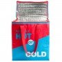 Термосумка, сумка-холодильник 32х20х35 см 22 л Sannen Cooler Bag Красно-синяя DT4244