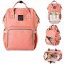 Сумка-рюкзак для мам lequeen Mom Bag вмещающий 25 предметов для ребёнка NO1030 ПУДРА