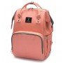 Сумка-рюкзак для мам lequeen Mom Bag вмещающий 25 предметов для ребёнка NO1030 ПУДРА