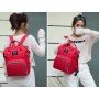 Сумка-рюкзак для мам MOTHER BAG el-1230 КРАСНАЯ