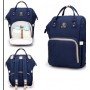 Сумка-рюкзак для мам MOTHER BAG el-1230 СИНЯЯ