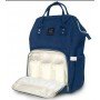 Сумка-рюкзак для мам MOTHER BAG el-1230 СИНЯЯ