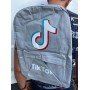 Рюкзак городской вместительный TikTok R271 Серый