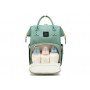Сумка-рюкзак для мам MOTHER BAG el-1230 ЗЕЛЕНАЯ