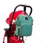 Сумка-рюкзак для мам MOTHER BAG el-1230 СЕРАЯ