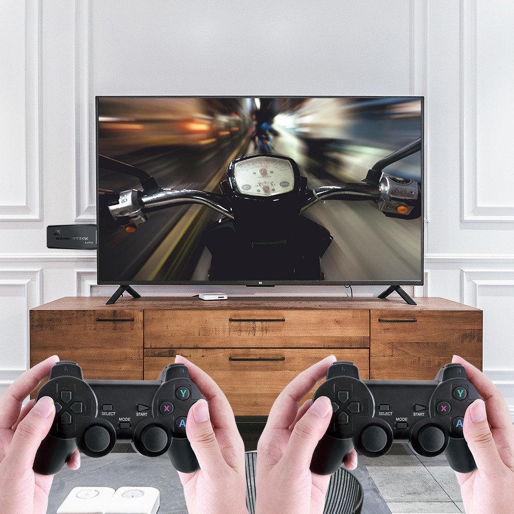 Портативная игровая консоль M8 32G 4K TV с беспроводным контроллером 2.4G Более 3500 игр! Портативная игровая консоль M8 32G 4K TV с беспроводным контроллером 2.4G Более 3500 игр!