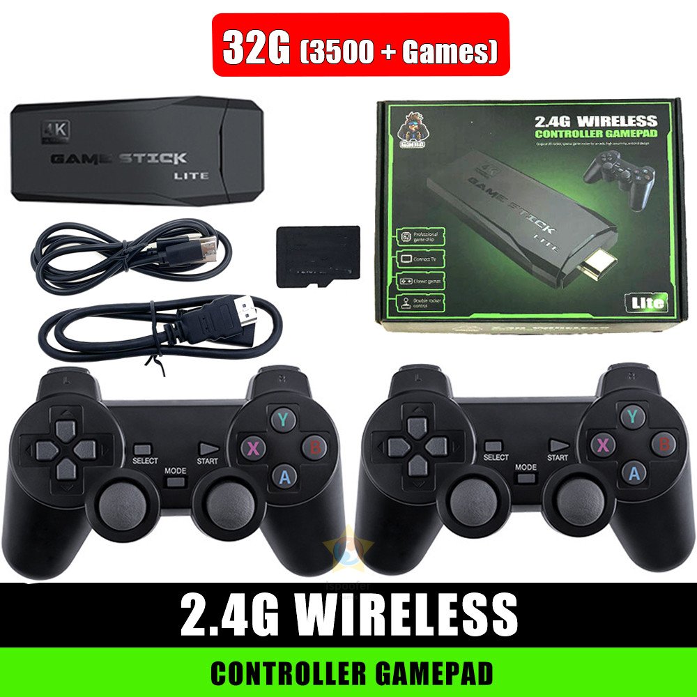 Портативная игровая консоль M8 32G 4K TV с беспроводным контроллером 2.4G Более 3500 игр! Портативная игровая консоль M8 32G 4K TV с беспроводным контроллером 2.4G Более 3500 игр!
