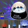 Ночник проектор звездное небо полушар Round Star Master Black 6,5*11 (100шт/ящ)