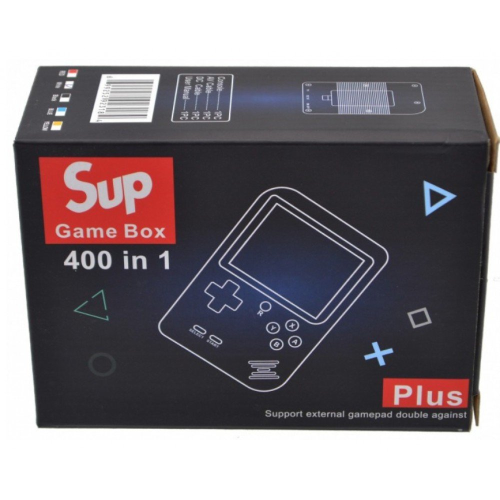 Ретро приставка Sup консоль с цветным LCD экраном без джойстика 8-bit 400 игр Ретро приставка Sup консоль с цветным LCD экраном без джойстика 8-bit 400 игр