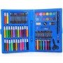 Набор для детского творчества и рисования Painting Set 86 предметов детский в чемоданчике Голубой