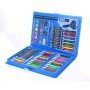 Набор для детского творчества и рисования Painting Set 86 предметов детский в чемоданчике Голубой