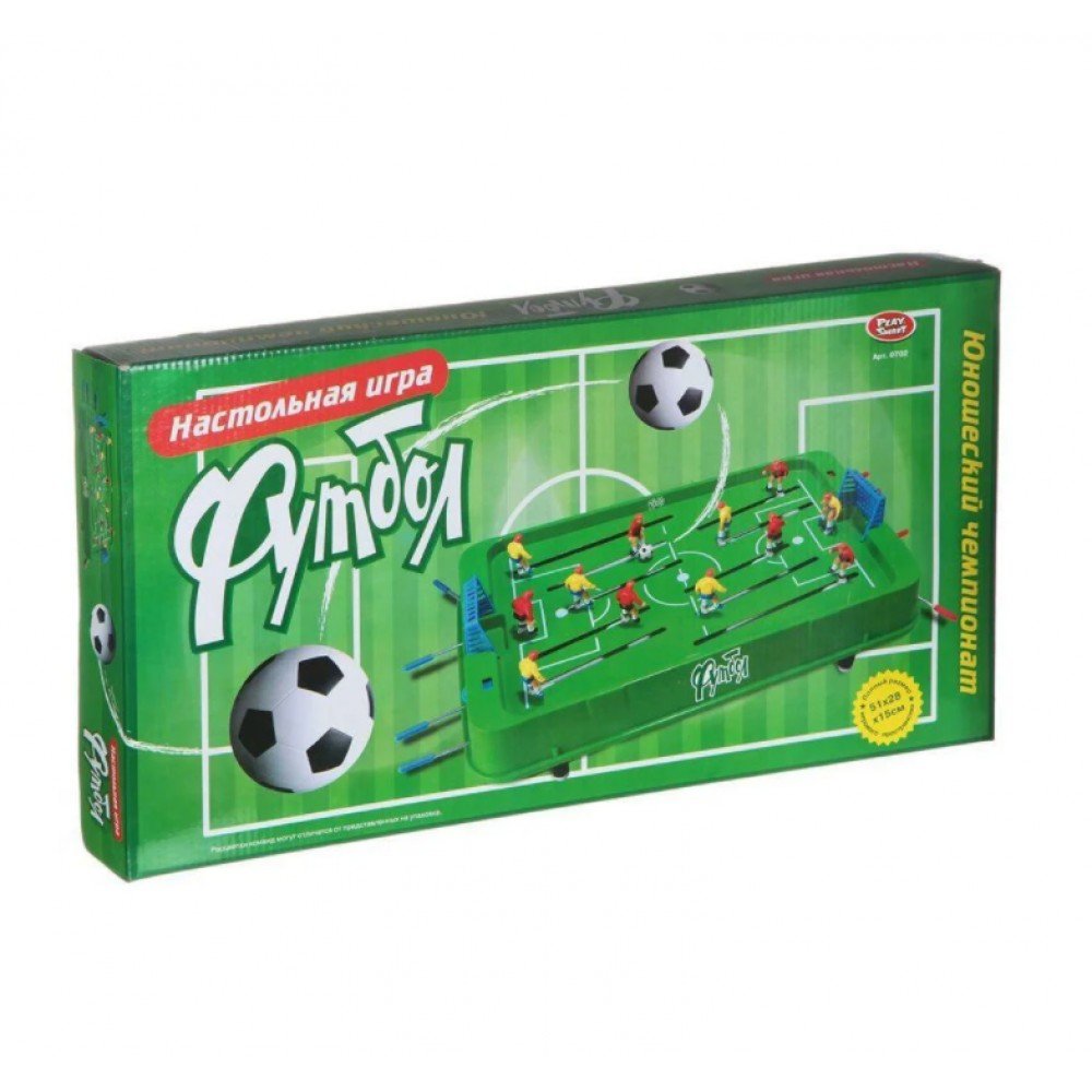 Футбольная настольная игра для двоих PLAY SMART 0702 54*6*29 Футбольная настольная игра для двоих PLAY SMART 0702 54*6*29