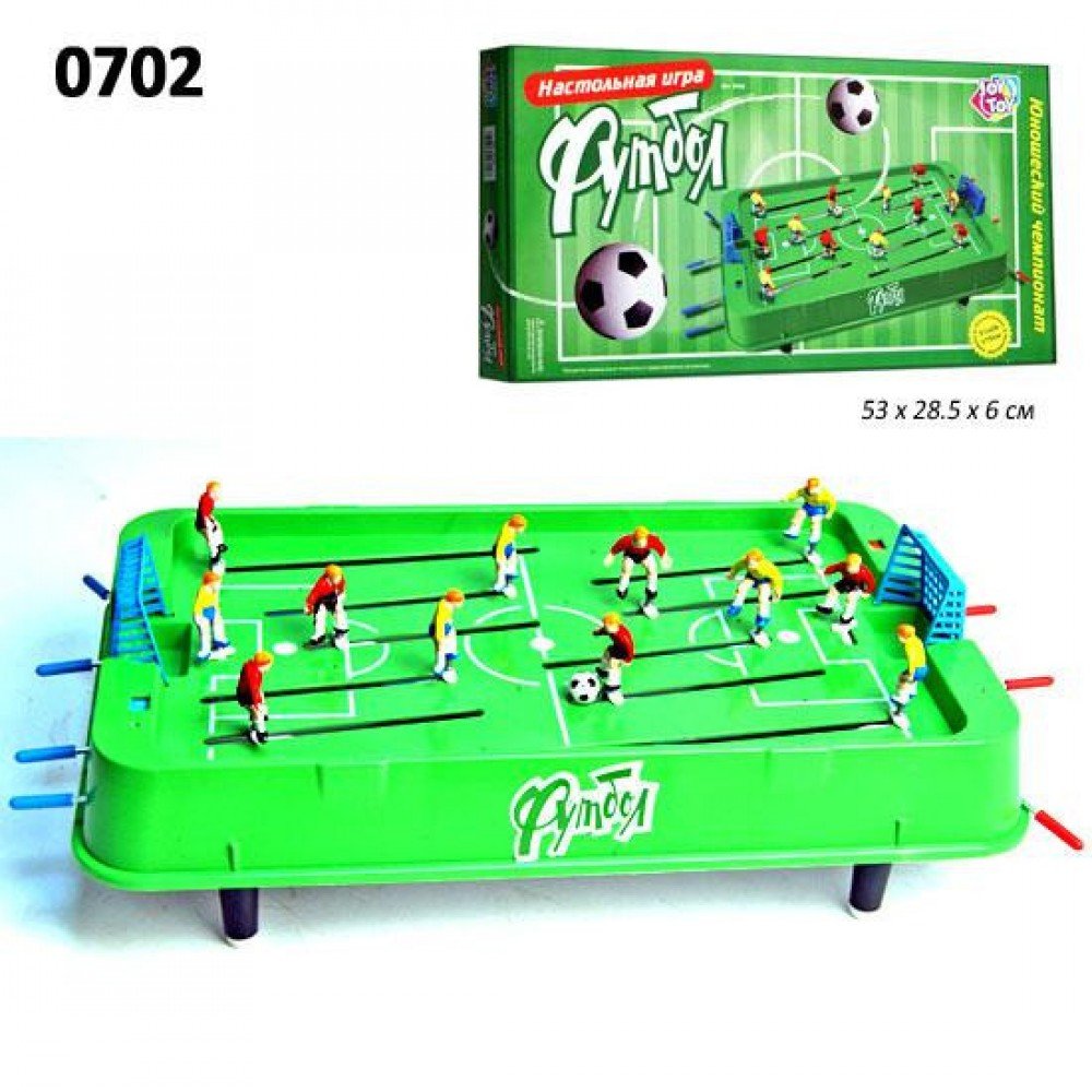 Футбольная настольная игра для двоих PLAY SMART 0702 54*6*29 Футбольная настольная игра для двоих PLAY SMART 0702 54*6*29