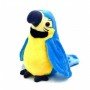 Говорящий попугай повторюшка Синий Parrot Talking