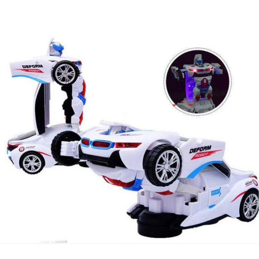 Музыкальная машинка-трансформер Deform Robot YJ388-20 Музыкальная машинка-трансформер Deform Robot YJ388-20