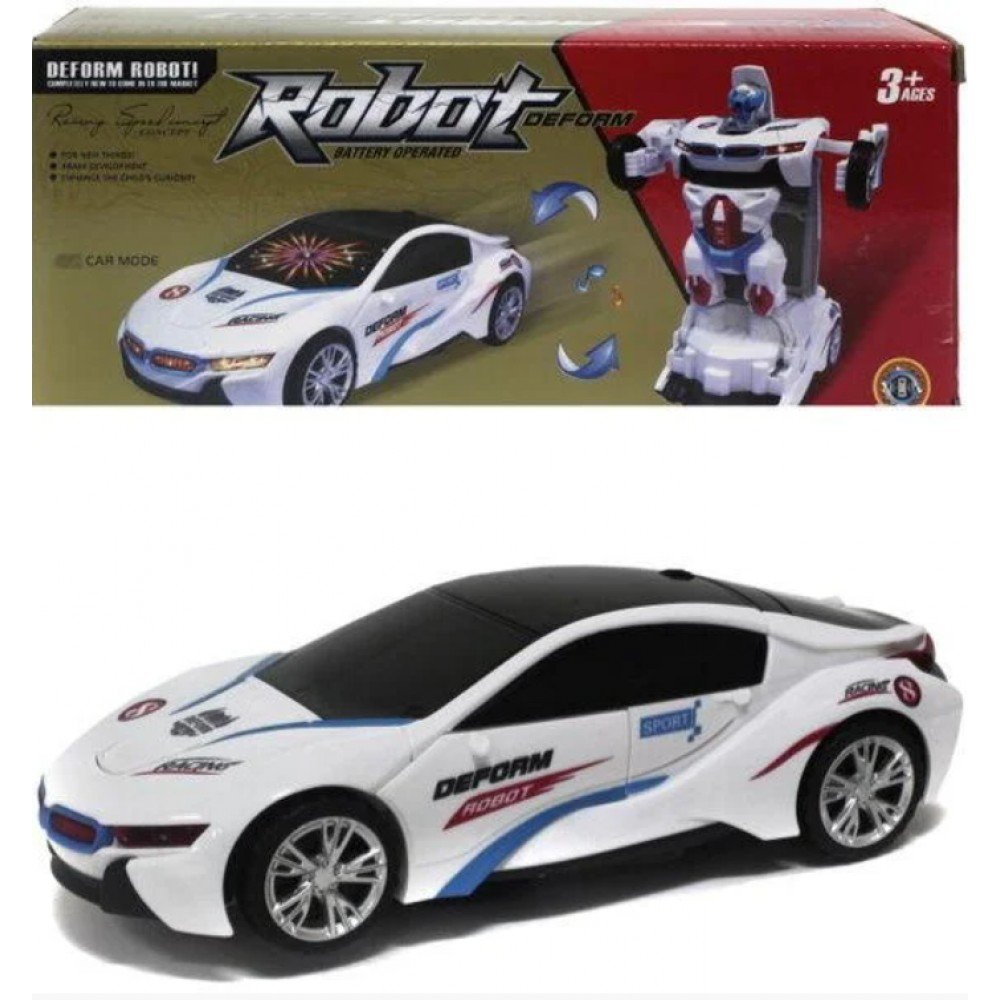 Музыкальная машинка-трансформер Deform Robot YJ388-20 Музыкальная машинка-трансформер Deform Robot YJ388-20