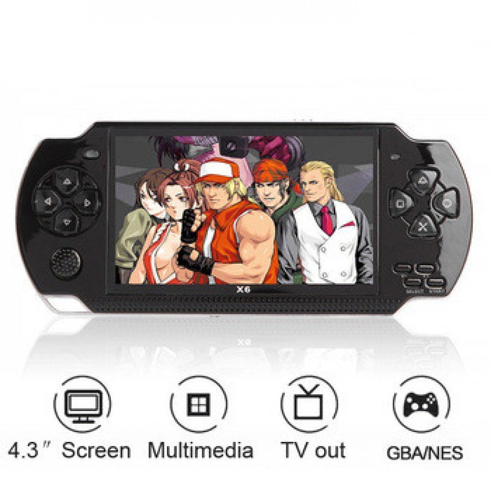 Портативная игровая приставка консоль Psp Х6 экран 4,3" с камерой Лучшая цена! Портативная игровая приставка консоль Psp Х6 экран 4,3" с камерой Лучшая цена!