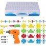 Мозаика конструктор с шуруповертом Creative Puzzle 193 детали TLH-28