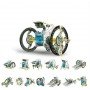 Конструктор робот на солнечных батареях Solar Robot 13 в 1 детский 2115